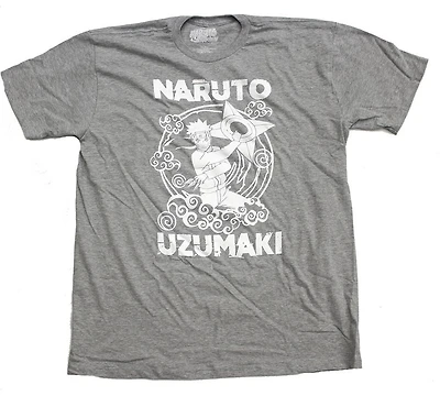 T-shirt graphique Naruto pour homme
