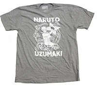 T-shirt graphique Naruto pour homme