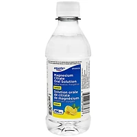Solution orale de citrate de magnésium, citron Equate