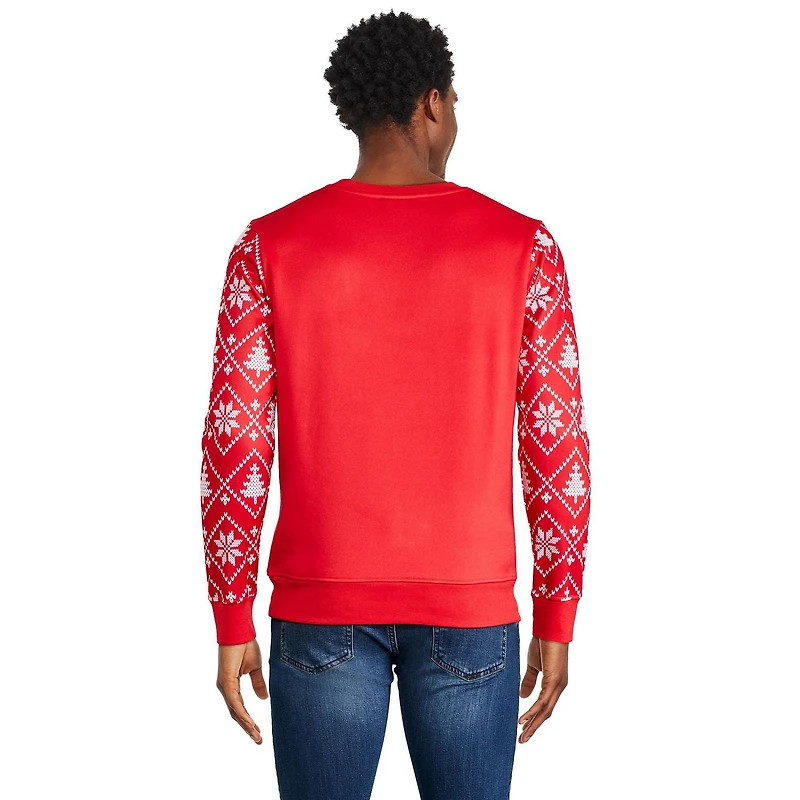 Snoop Dogg Men's Crew Neckline Popover