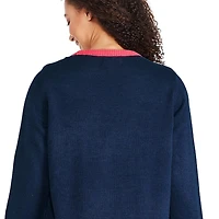 Chandail de Noël avec motif lumineux George pour femmes