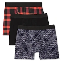 George Men's Boxer Briefs 3-Pack, Sizes S-XL