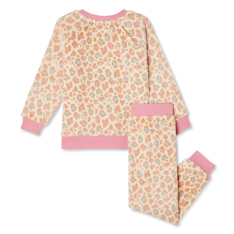 George Toddler Girls' Plush Pajamas 2-Piece Set