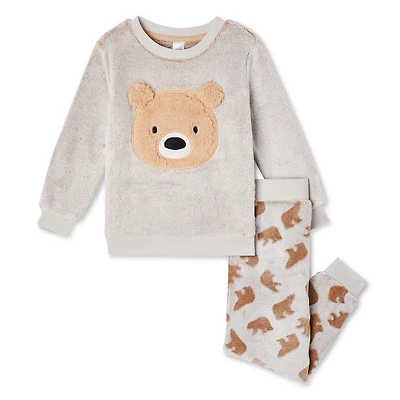 Pyjama 2 pièces en peluche George pour petits garçons