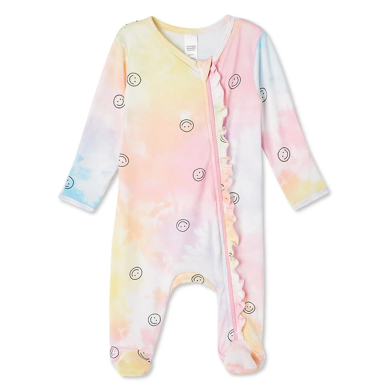 George Baby Girls' Sleeper with Footlets