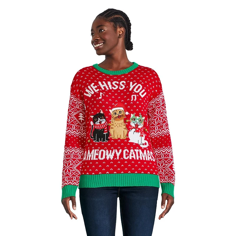 George Women's Ugly Christmas Sweater