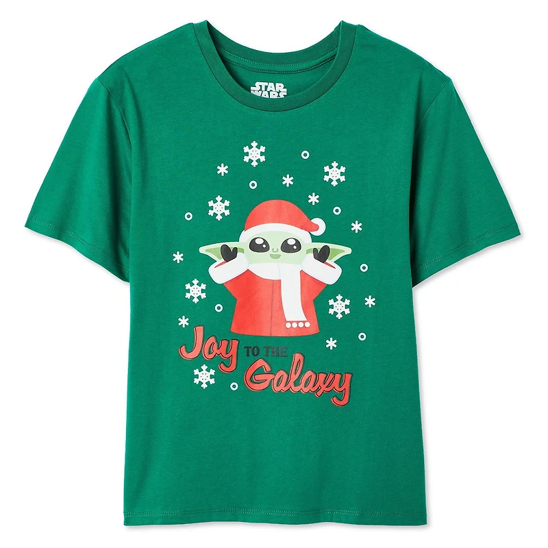 T-shirt à manches courtes Yoda La Guerre des étoiles pour filles