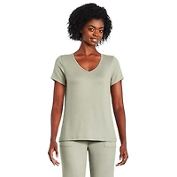 George Women's Short Sleeve V-Neckline Lounge Tee