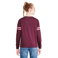 Haut à manches longues devant torsadé Hello Kitty et ses amis pour filles