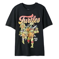 T-shirt à manches courtes Les Tortues ninja pour garçons