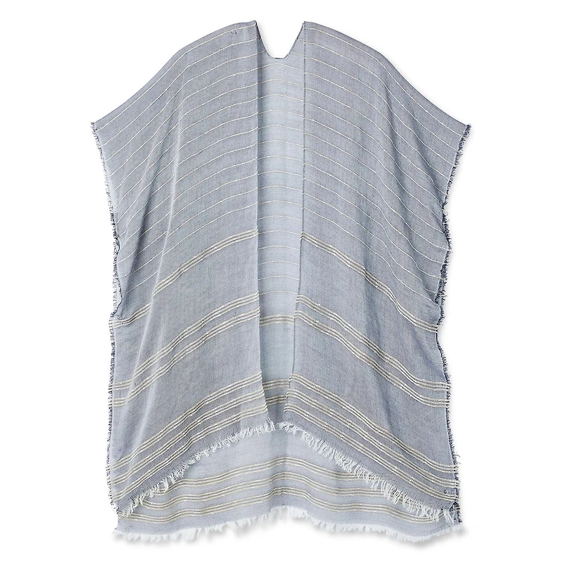 Poncho ruana en viscose George pour femmes