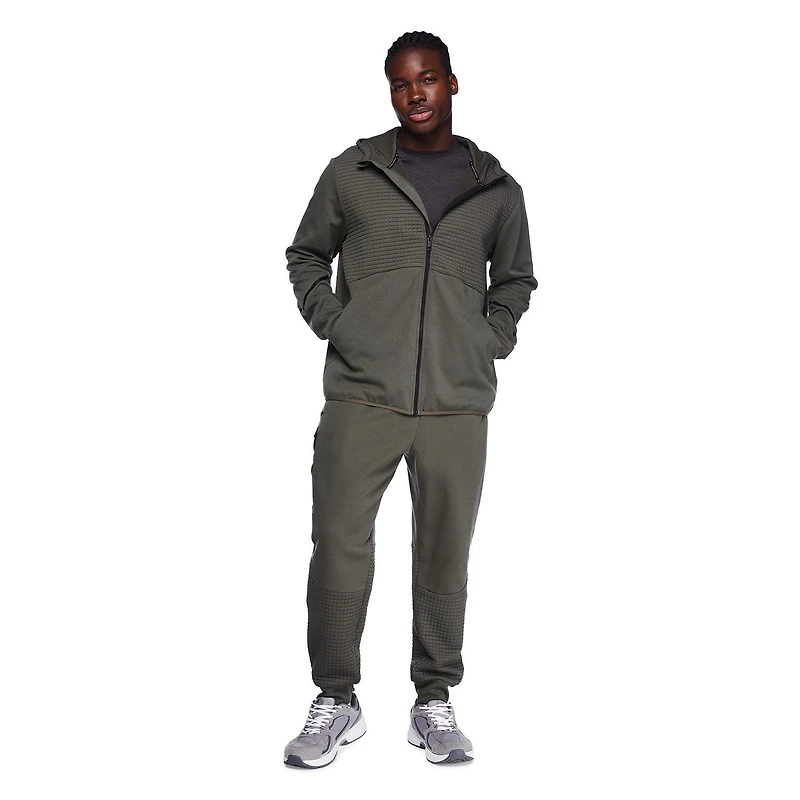 Athletic Works Men's Active Zip-Up Hoodie