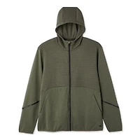 Athletic Works Men's Active Zip-Up Hoodie