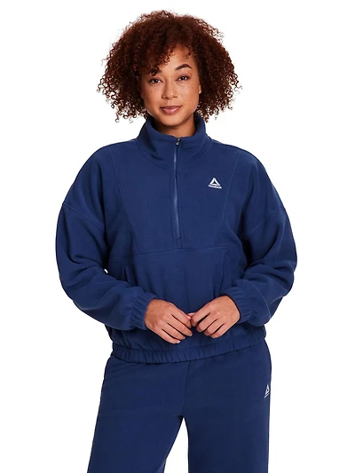 Pull Demi-Zippé Reflection Femme Reebok