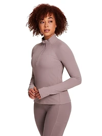 Reebok Women's Explorer 1/2 Zip Meet and Greet Long Sleeve<br>