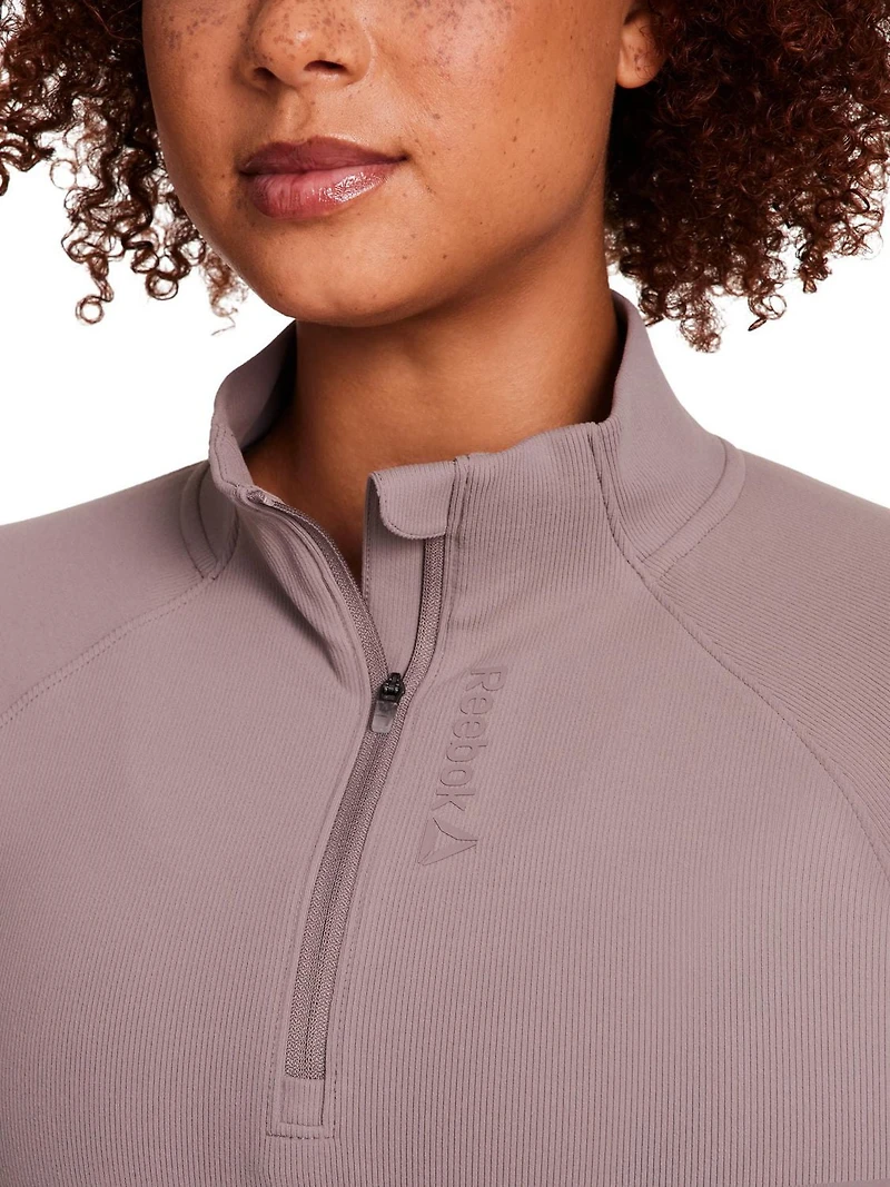 Reebok Women's Explorer 1/2 Zip Meet and Greet Long Sleeve<br>