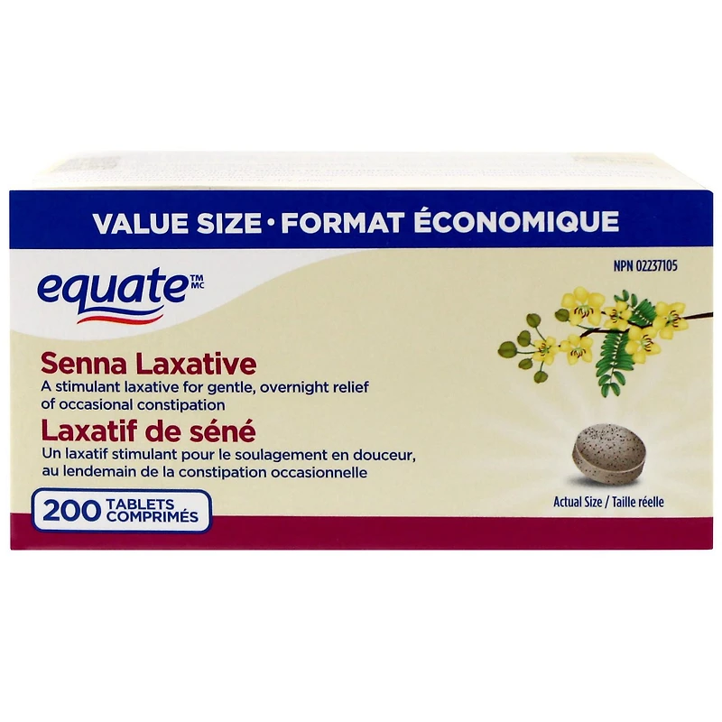 Laxatif de séné 200 Comprimés
