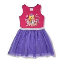 Jojo Siwa Robe sans manche style Tutu pour filles.