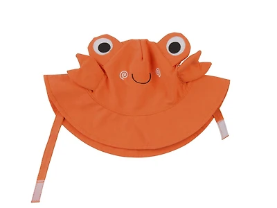 ZOOCCHINI - Baby, Toddler UPF50+ Sun Hat - Swim Hat - Charlie the Crab