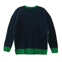 Vancouver Canucks Long Sleeve Fans Deluxe Jersey Sweater