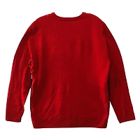 Calgary Flames Long Sleeve Fans Deluxe Jersey Sweater