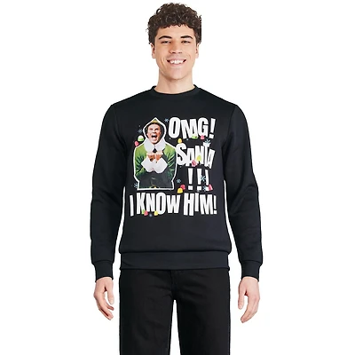 Haut à enfiler avec motif lumineux Le Lutin pour hommes