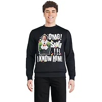 Haut à enfiler avec motif lumineux Le Lutin pour hommes