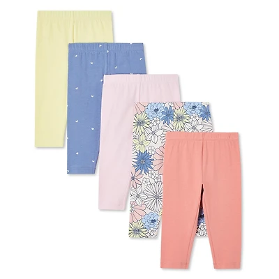 Lot de 5 leggings George pour bébés filles