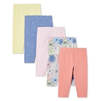 Lot de 5 leggings George pour bébés filles