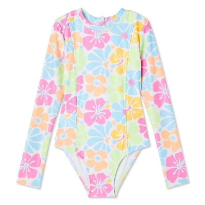 George Girls' Adaptive Swimsuit 1-Piece