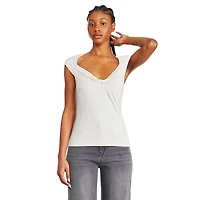 George Women's Knotted Front Top, Sizes XS-XXL