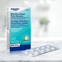 Soulage-diarrhée à dissolution rapide Equate