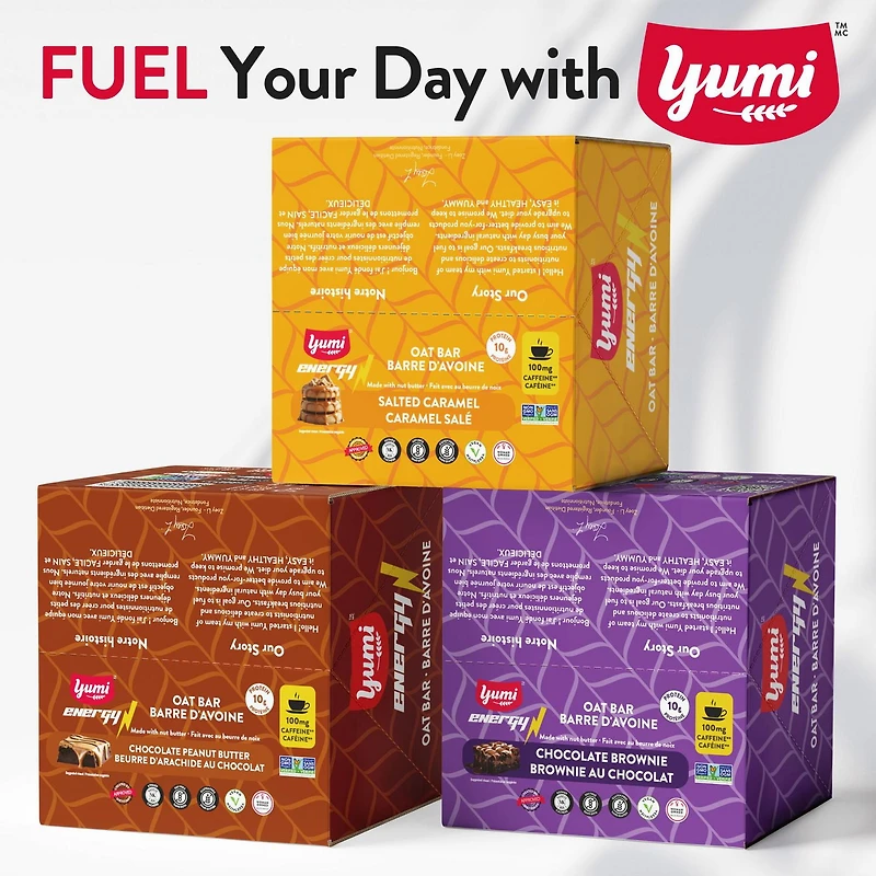 YUMI CARAMEL SALE'CAFFEINEE BARRE D'AVOINE Cafeine Caramel