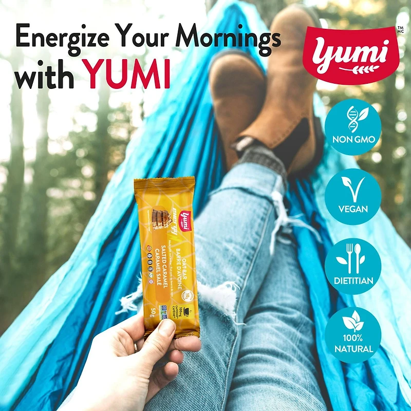 YUMI CARAMEL SALE'CAFFEINEE BARRE D'AVOINE Cafeine Caramel