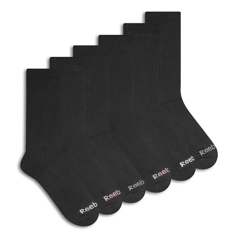 Reebok 6Pk Crew Cushion