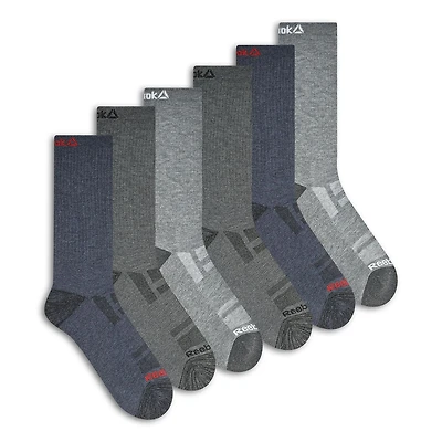 Ensemble De 6, Chaussettes Mi-Mollet Pour Hommes