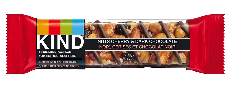 Cherry Cashew & Dark Chocolate, 40g bar
