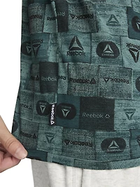 Reebok T-shirt graphique delta boxes stack pour homme