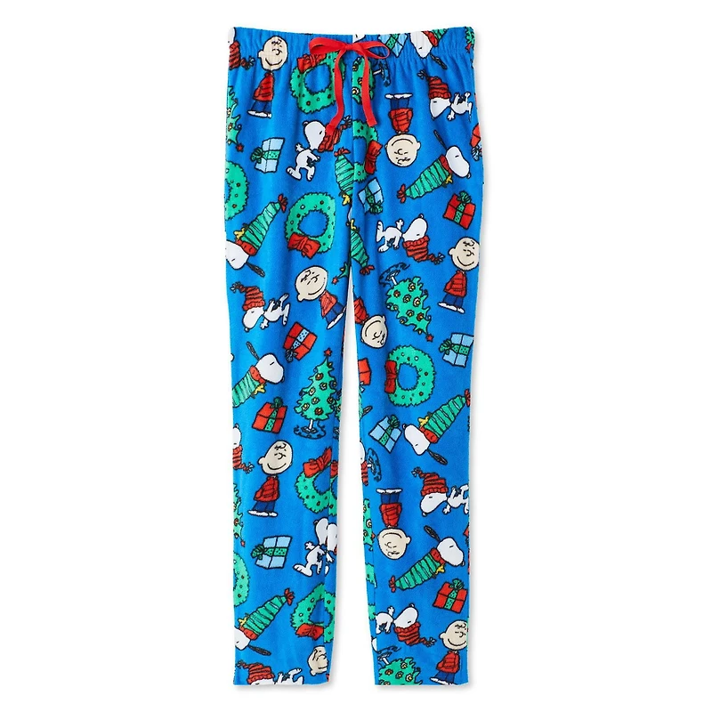 Peanuts Family Micro Fleece Pajamas, Sizes for the family