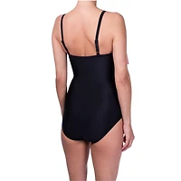 Ibiza Tiered one piece mesh ruffle is very flattering and slimming. Adjustable straps, soft cups, and tummy control  for added support and comfort.