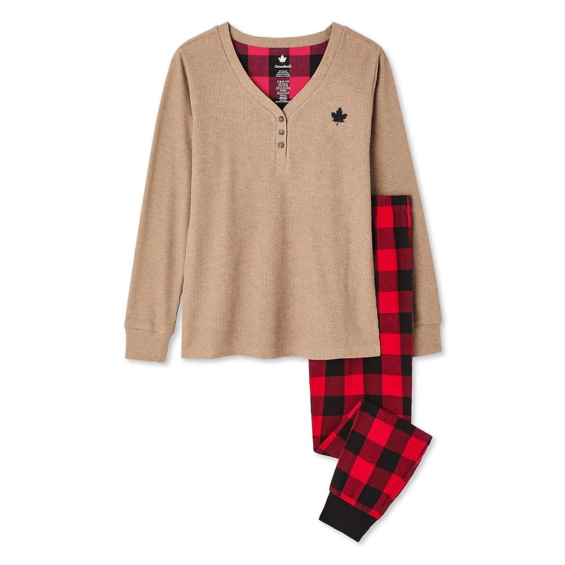 Canadiana Family Flannel Pant Sleep 2-Piece Set