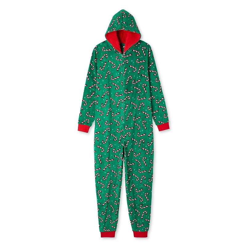 George Family Plush Candy Cane Printed Sleeper