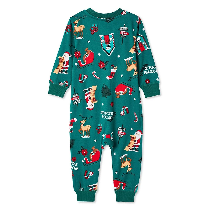 George Family Santa Printed Pajamas