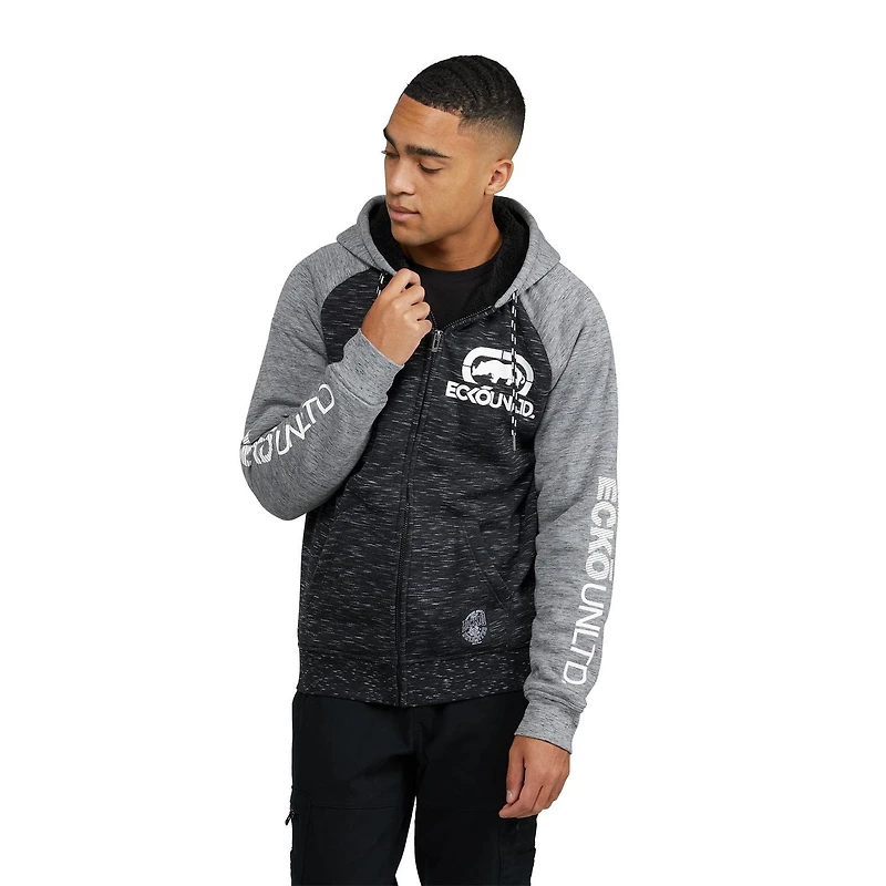 Ecko Unltd. hoodie transitionnel thermal avec sherpa pour hommes