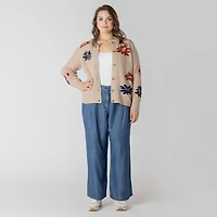 Devoted Long sleeve button up front cardigan