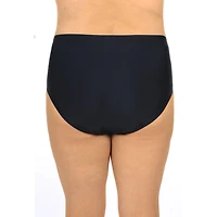 Ibiza Plus size Semi Hi Waist bottom with tummy control gives you full coverage and is figure flattering on all body types.