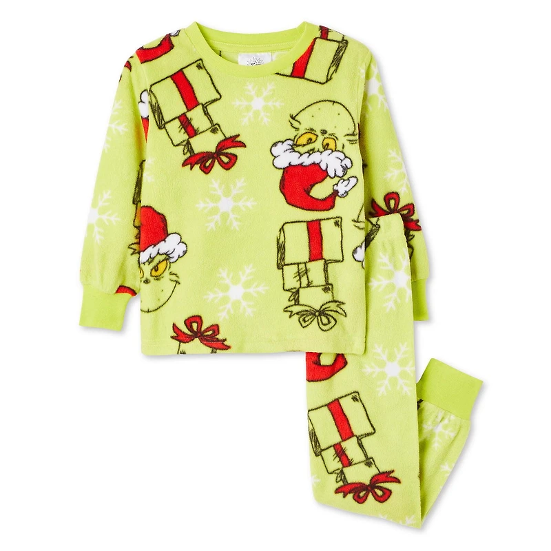 The Grinch Family Micro Fleece Pajamas, Sizes for the family