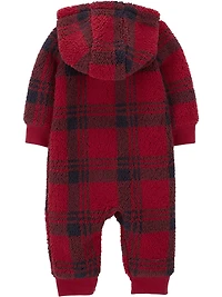 Carter's Child of Mine Combinaison bébé garçon - Carreaux rouges