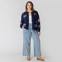 Devoted Long sleeve button up front cardigan