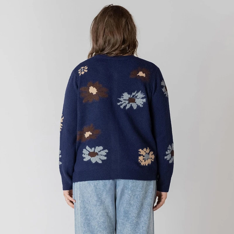 Devoted Long sleeve button up front cardigan